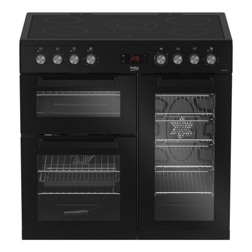 Beko kdvc100k 100cm electric range cooker cheap