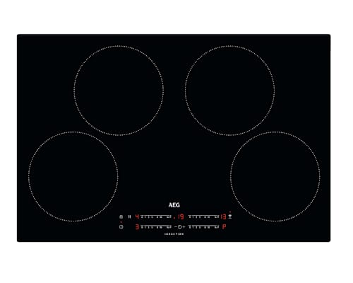 Aeg induction hob with built in extractor outlet