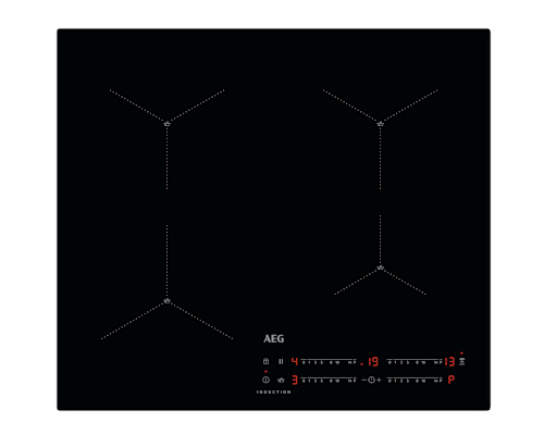 Aeg ike64450fb 59cm maxisense induction hob outlet