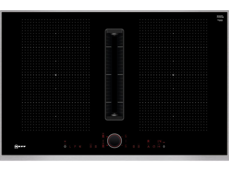 Neff N90, T58TL6EN2 Induction hob with integrated ventilation system