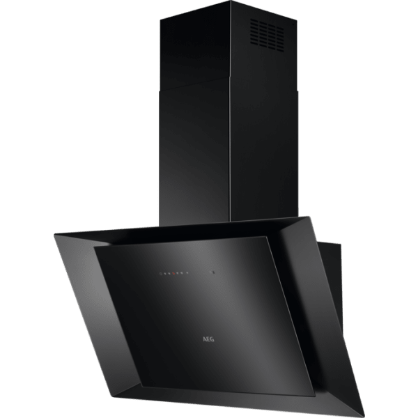 Aeg black cooker hood top