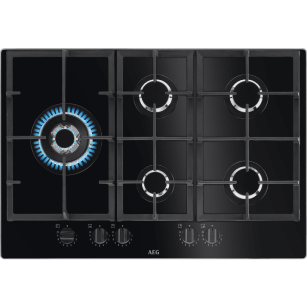 Aeg 90cm 5 burner gas hob hkb95540nb cheap