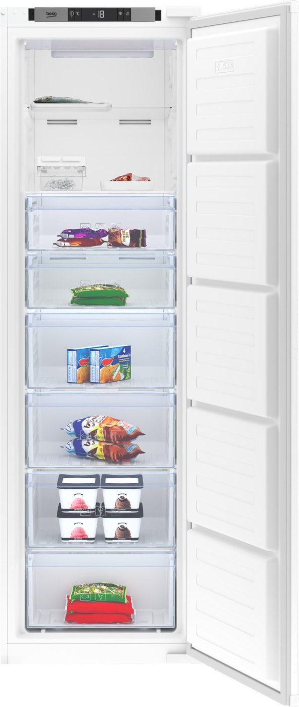 Beko freezer door left open outlet