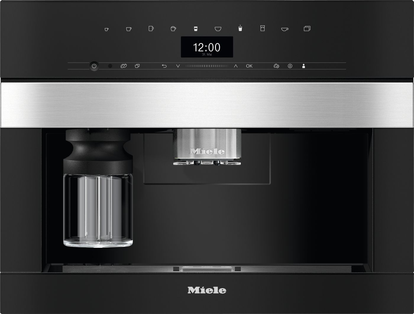 Miele bean to store cup coffee machine