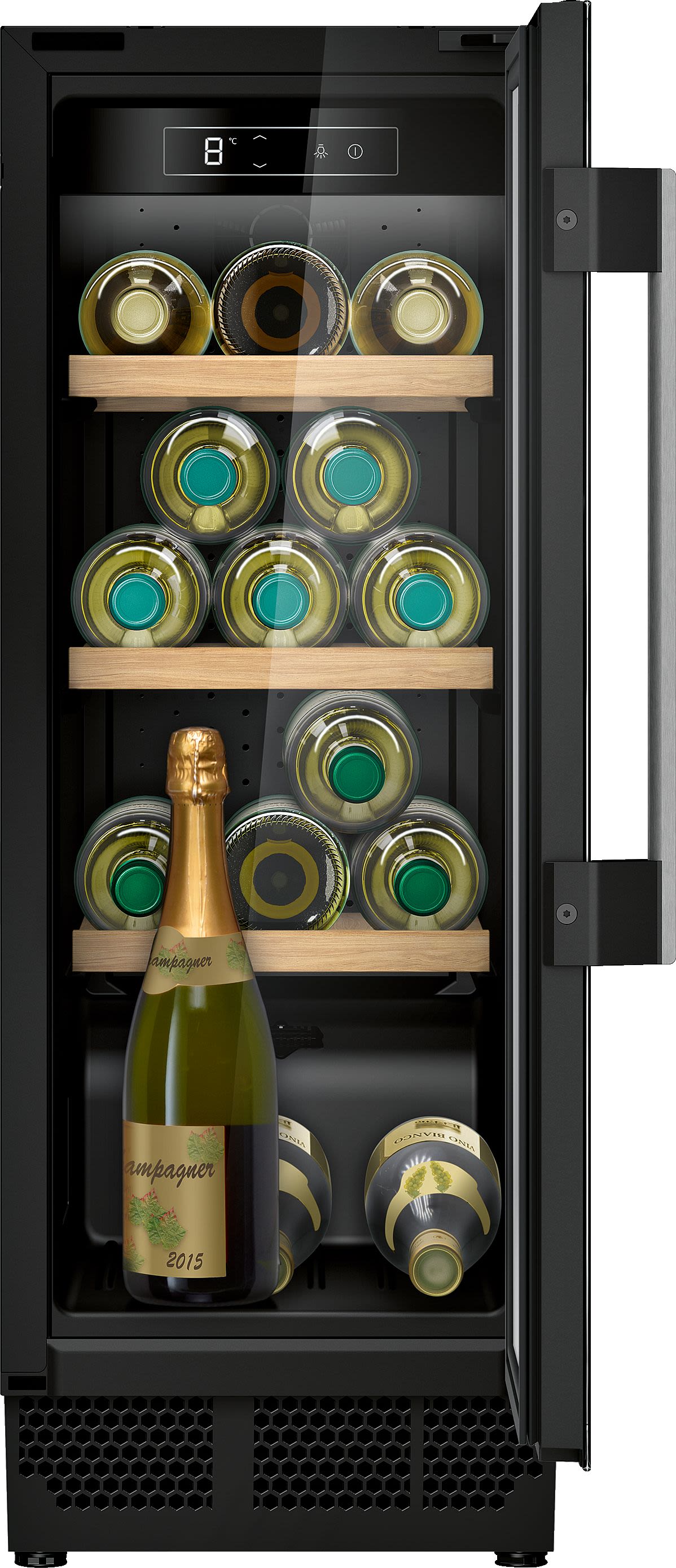 Neff N70, KU9202HF0G, Wine Cooler With Glass Door, 82 X 30 Cm Wine