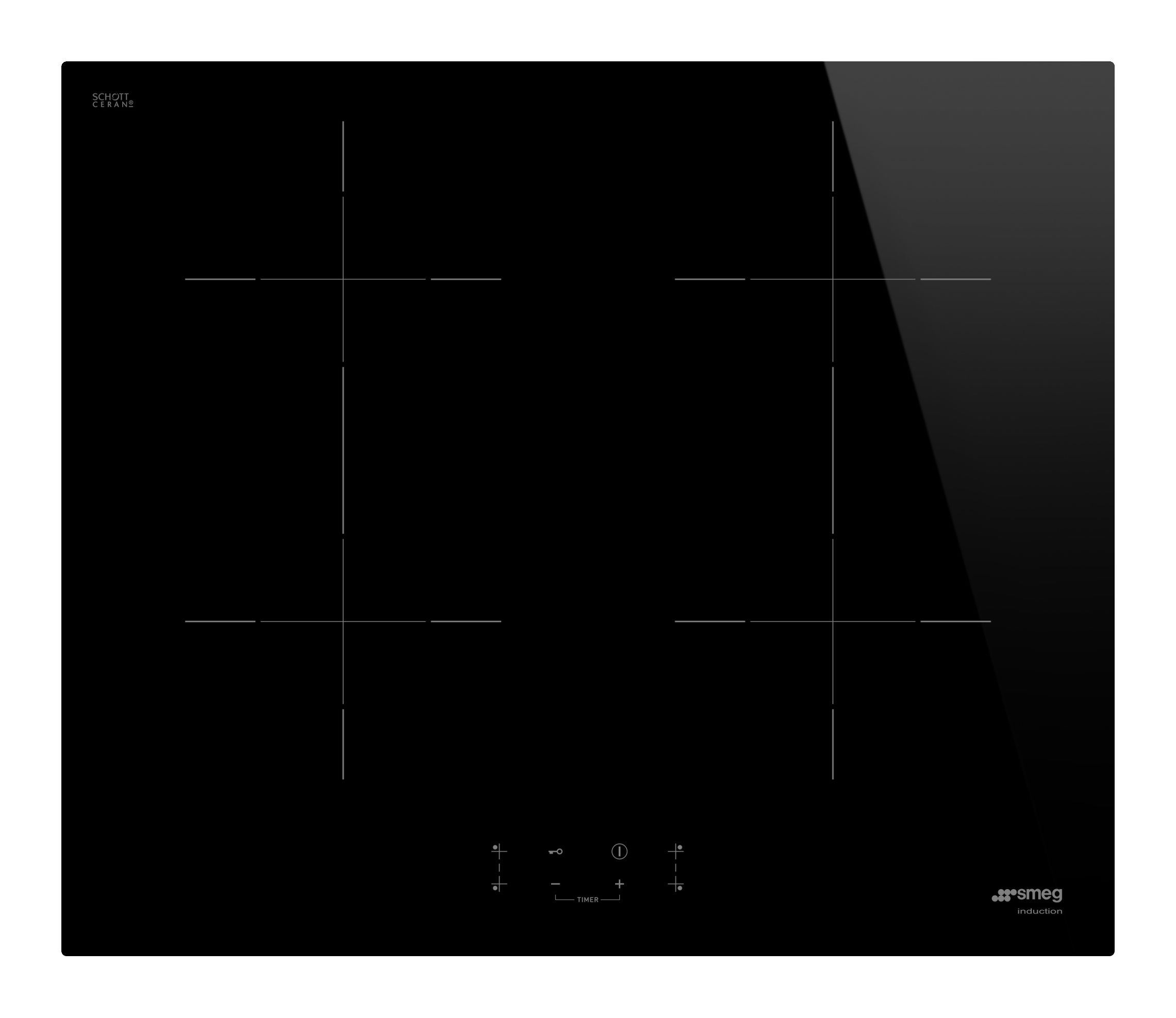 Smeg induction deals hob with extractor