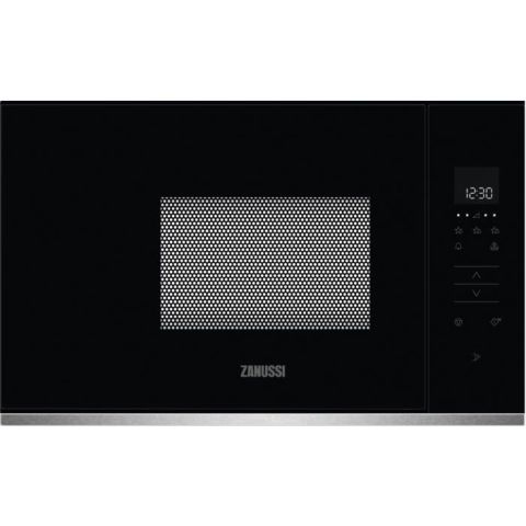 Zanussi zmbn2sx black store built in microwave
