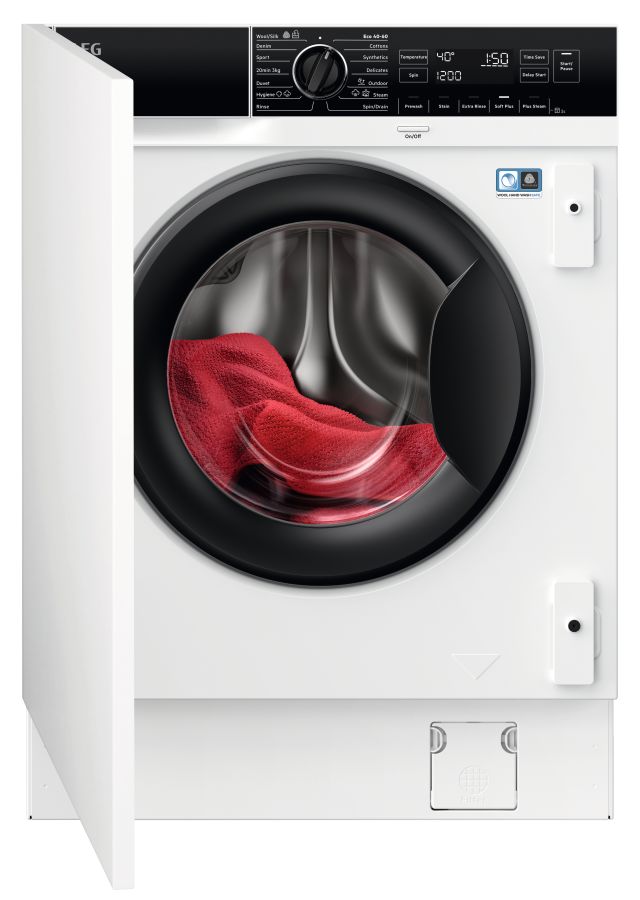 AEG LF7C8636BI 8kg ProSteam Washing Machine Washer Dryer Magnet