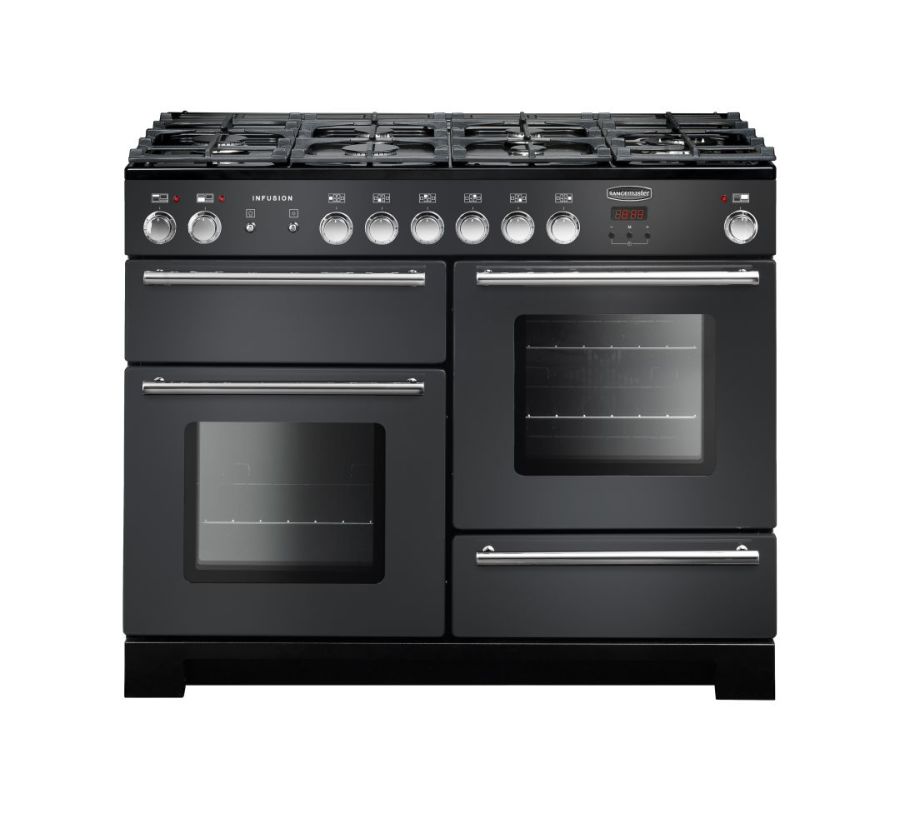 Infusion 110cm Dual Fuel Range Cooker In Stainless Steel Magnet