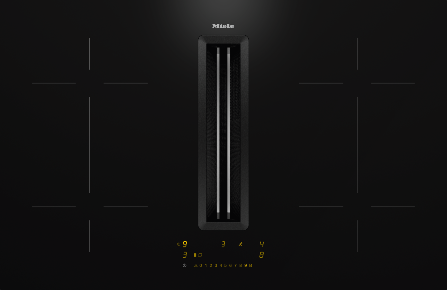Miele 2in1 Induction Hob With Integral Extractor Venting Hobs