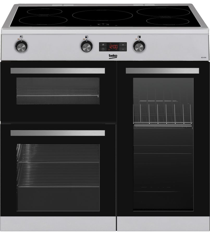 Beko kdvf90k clearance 90cm electric range