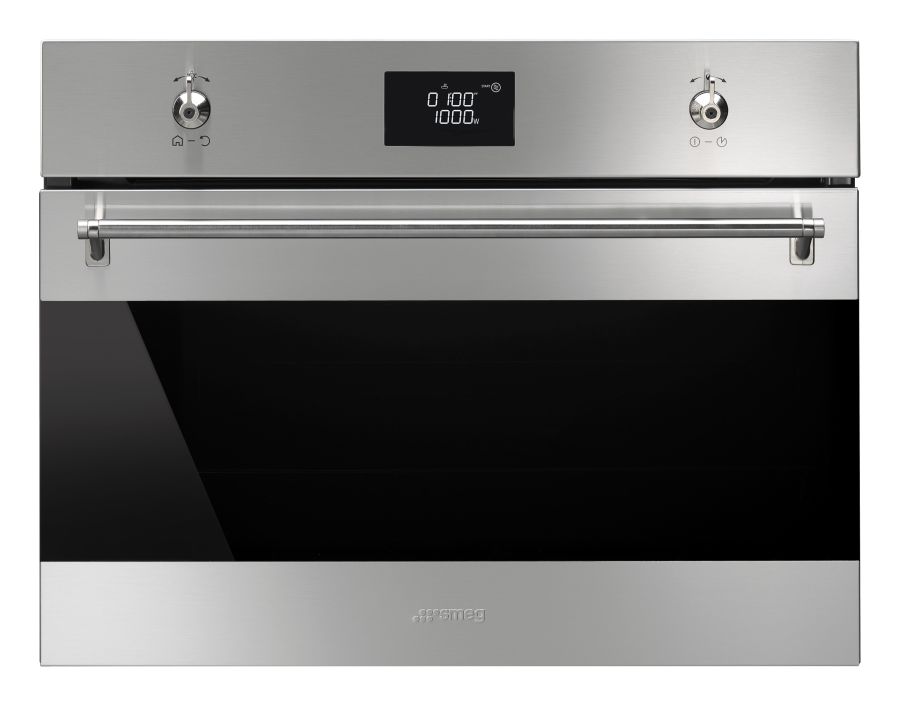 45cm Classic Combi Microwave Oven Stainless Steel Ovens Magnet