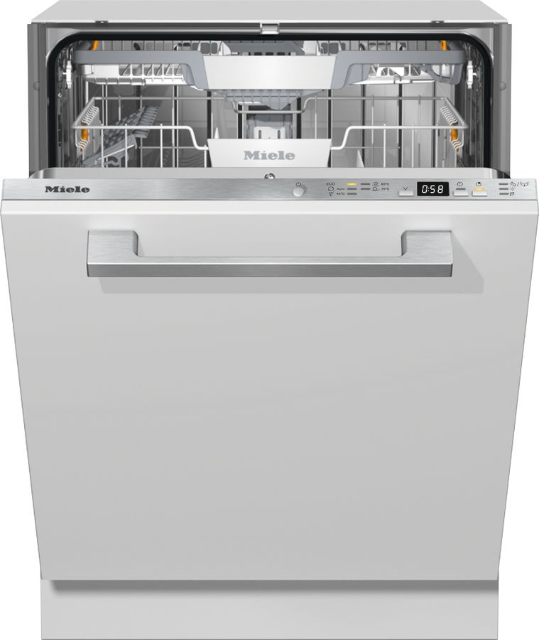 Slimline dishwasher with cutlery tray 2025 on top