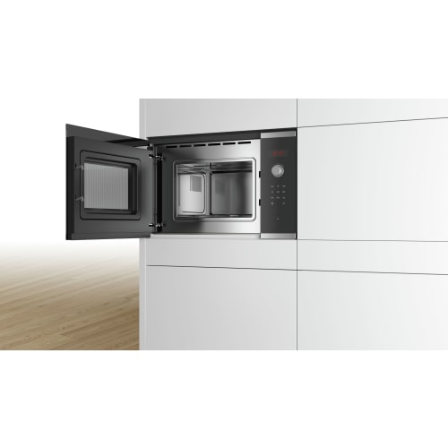 Bosch Series 4 BFL523MS0B Built in microwave oven 60 x 38 cm Stainless steel Magnet