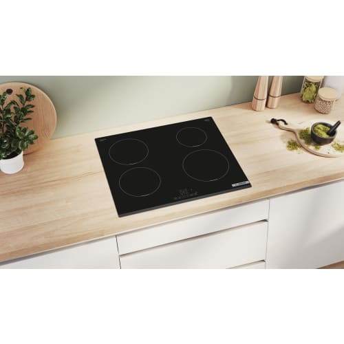 Bosch pke611d17e 60cm black electric ceramic hob hot sale