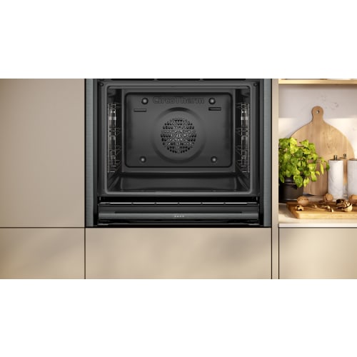 Neff n70 single multifunction pyrolytic oven top