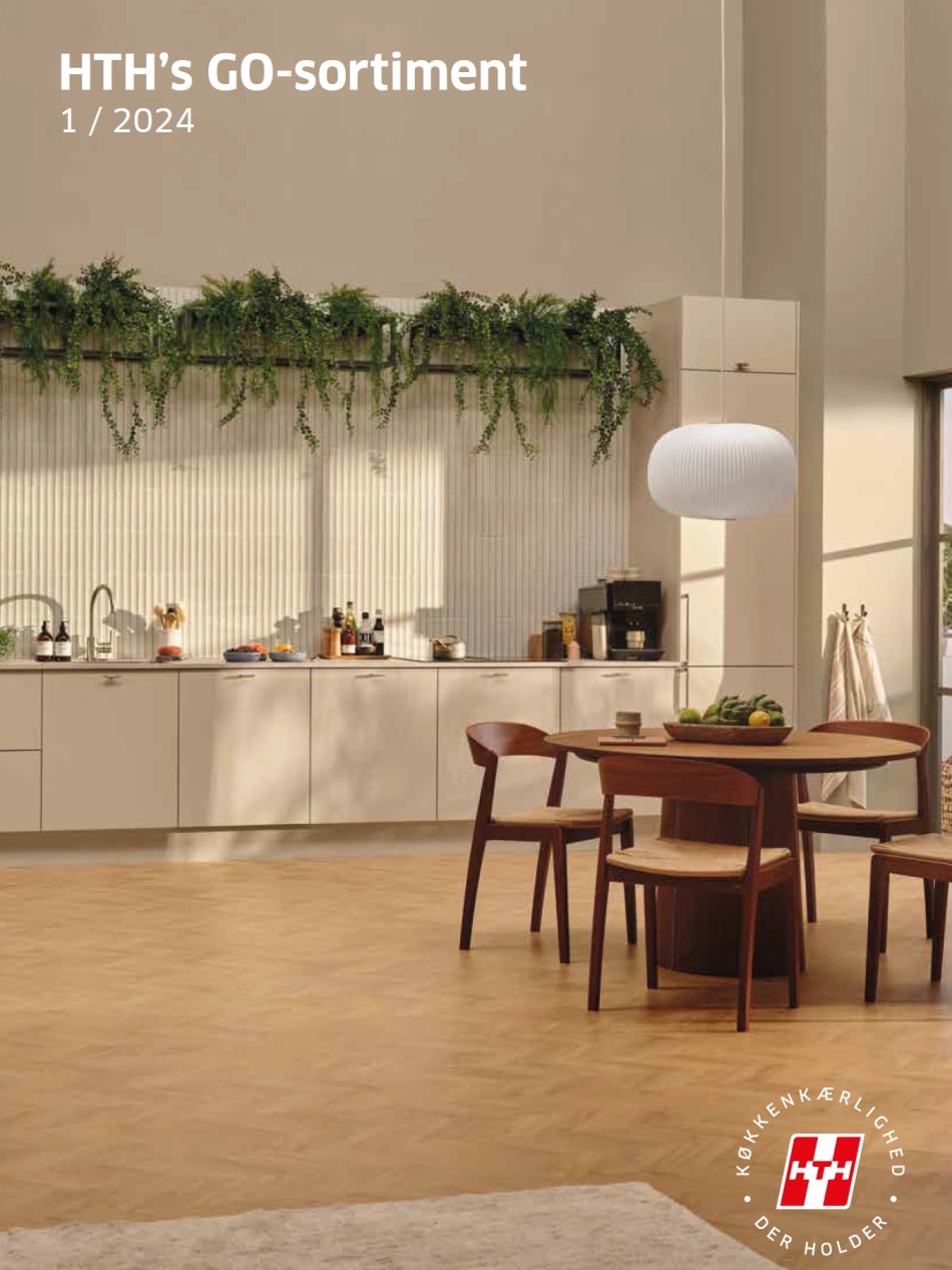 Inspirationskataloger til køkken, bad og garderober HTH