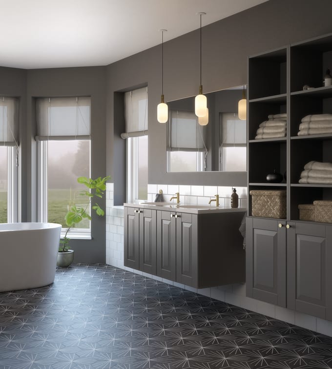 Herregård Baderomsinnredning: Skap Ditt Drømmebad