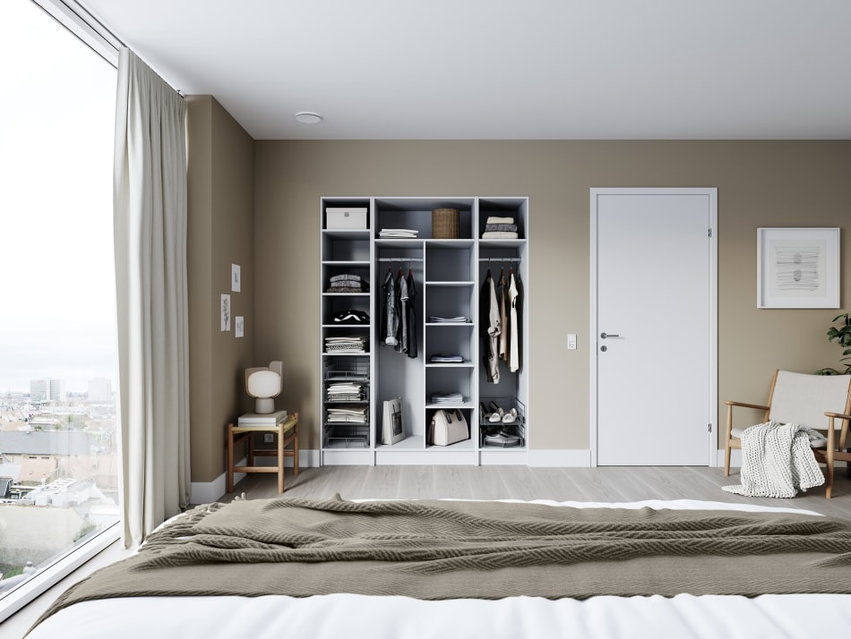 Wardrobe design: Get the best ideas from HTH expert | HTH