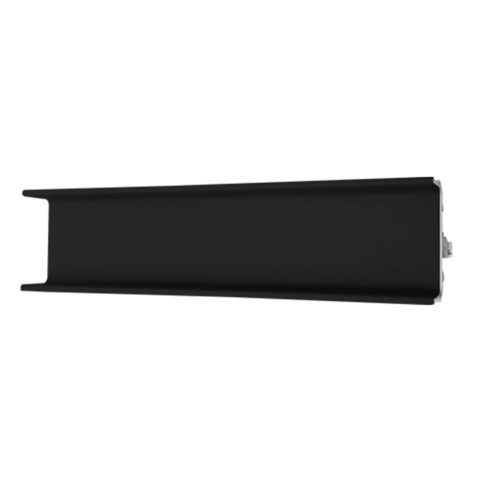 Black kitchen cabinet handle, sleek design | HTH