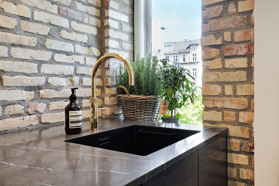 Quooker Fusion Round Gold 3in1 Boiling Water Tap All Taps