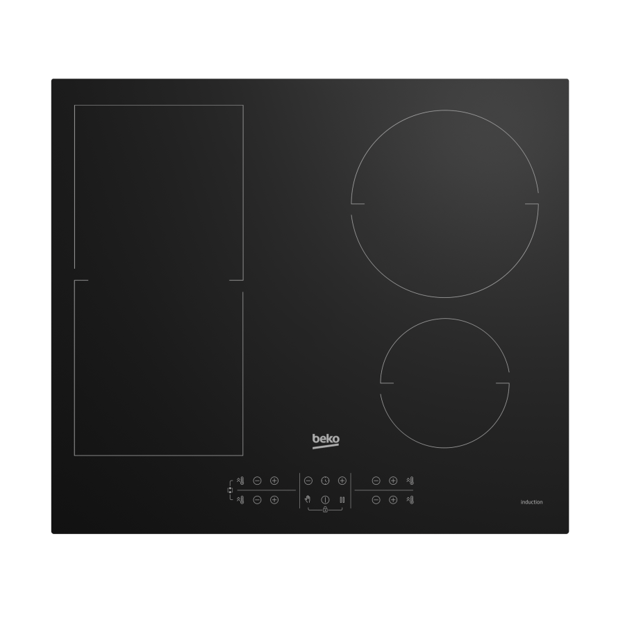Beko Pyrolytic Self Cleaning Oven & Induction Hob Pack Undefined