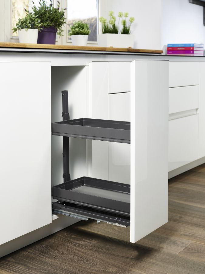 300mm PullOut Storage & Kitchen Essentials