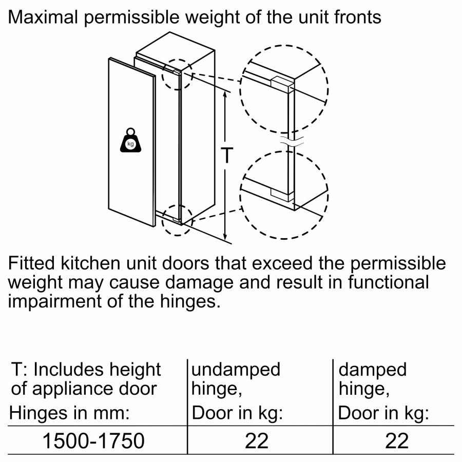 Bosch kir81afe0g serie 6 outlet 56cm integrated fridge