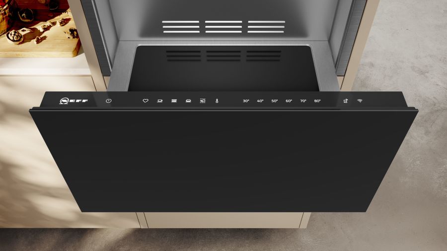 Neff N70, N34HA11G1B Builtin Warming Drawer, 60 X 29 Cm, GraphiteGrey
