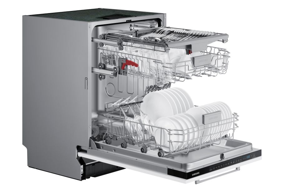 Samsung Series 7 DW60CG550B00EU Built in 60cm Dishwasher With Auto Door